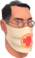 Painted Physician's Procedure Mask C5AF91.png