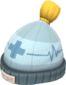 Painted Boarder's Beanie E7B53B Personal Medic BLU.png