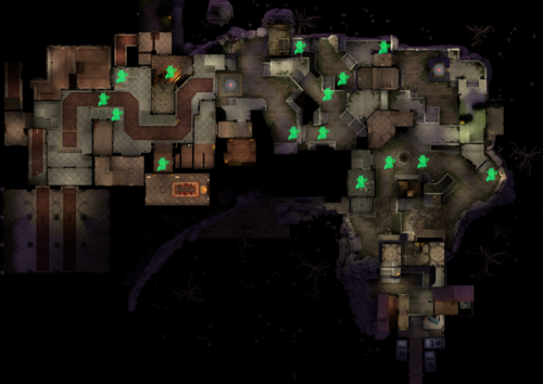 Emplacements des Gargouilles d’Âmes sur Darkmarsh