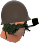 Painted Lord Cockswain's Novelty Mutton Chops and Pipe 424F3B.png