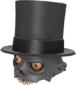 Painted Second-head Headwear 7E7E7E Top Hat.png