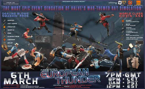 European Thunder Poster