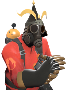 Combustible Kabuto - Official TF2 Wiki | Official Team Fortress Wiki