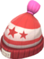 Painted Boarder's Beanie FF69B4 Personal Soldier.png