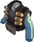Painted Weight Room Warmer F0E68C Demoman BLU.png