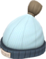 Painted Boarder's Beanie 7C6C57 Classic Medic BLU.png