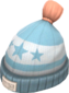 Painted Boarder's Beanie E9967A Personal Soldier BLU.png