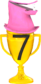 Painted Newbie Prolander Cup Gold Medal FF69B4.png