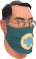 Painted Physician's Procedure Mask 2F4F4F BLU.png