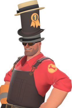 J Axer 時髦高塔帽 Official Tf2 Wiki Official Team Fortress Wiki