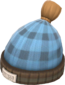Painted Boarder's Beanie A57545 Personal Sniper BLU.png