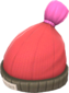 Painted Boarder's Beanie FF69B4 Classic.png
