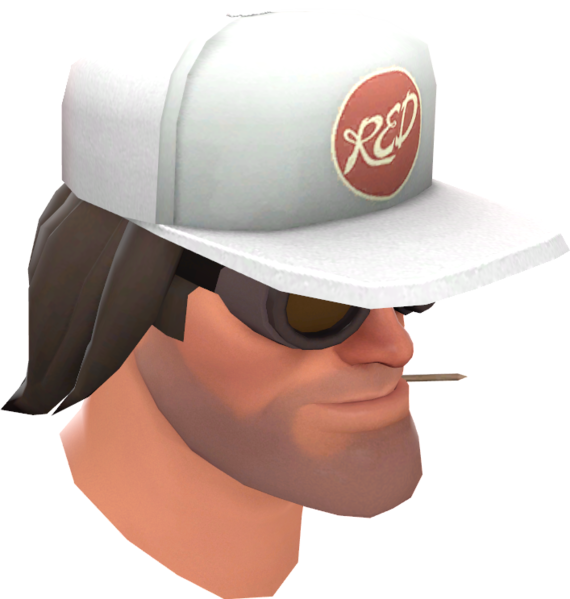 File:Painted Trucker's Topper E6E6E6 Engineer.png