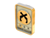 gold dueling badge